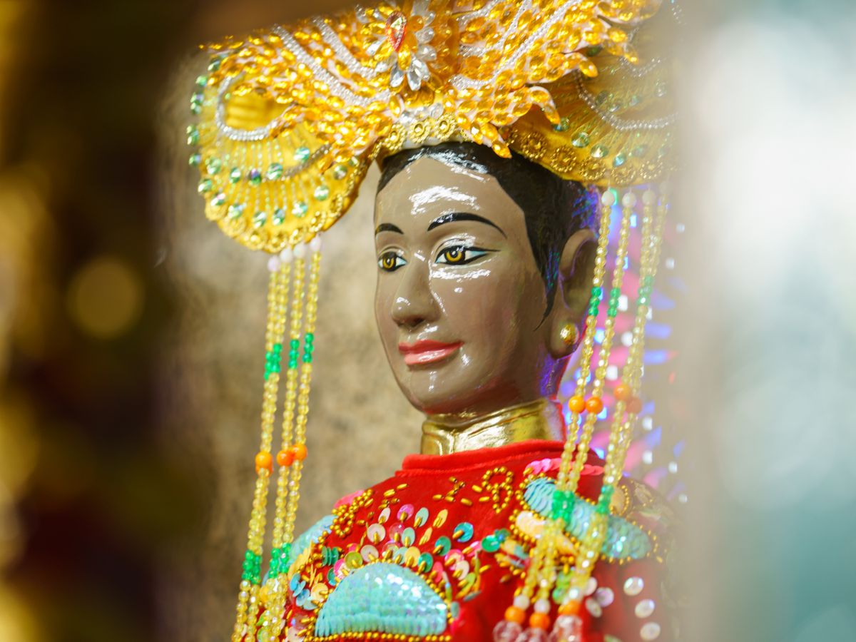 Tượng Linh Sơn Thánh Mẫu thể hiện dấu ấn tín ngưỡng dân gian Tây Ninh.