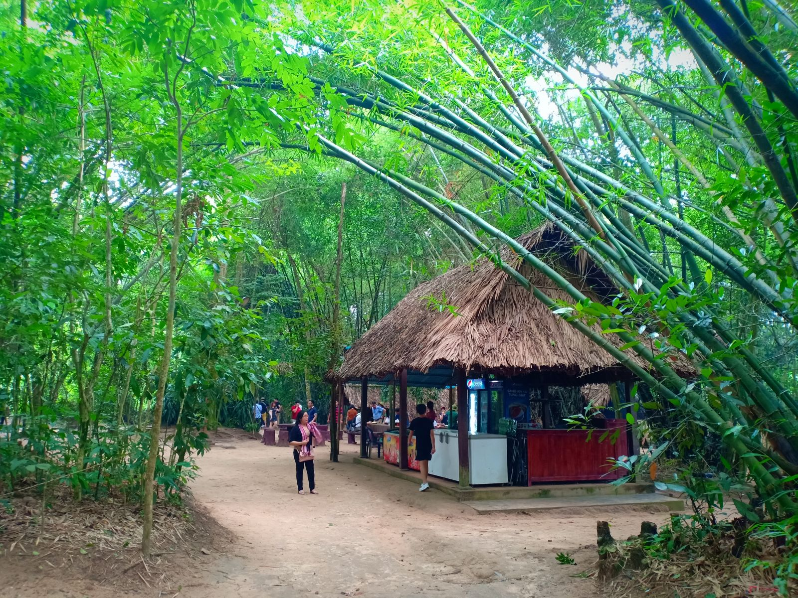 The Cu Chi Tunnels are a famous historical site in the southern region of Vietnam.