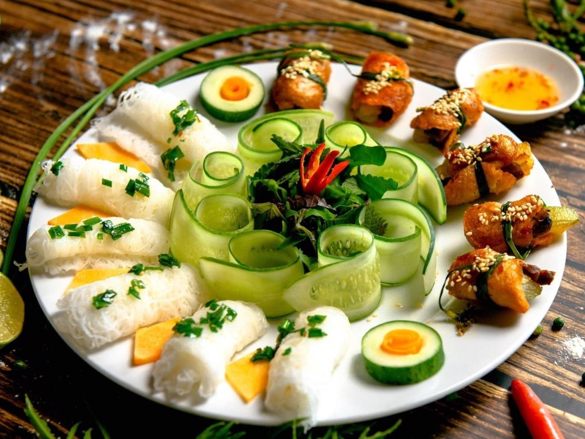 Tourists can easily find nutritious vegetarian dishes in Tay Ninh