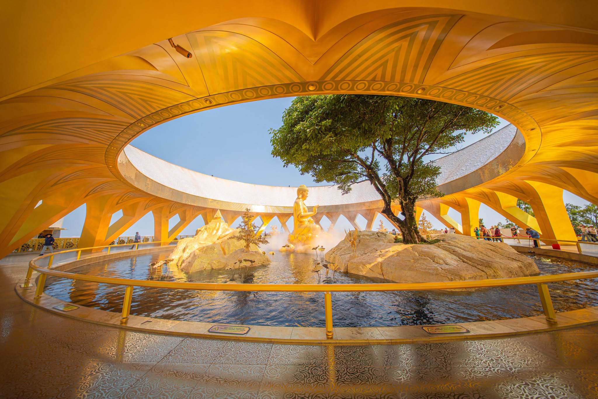 The spacious and airy setting at Udumbara Garden is perfect for the whole family to enjoy