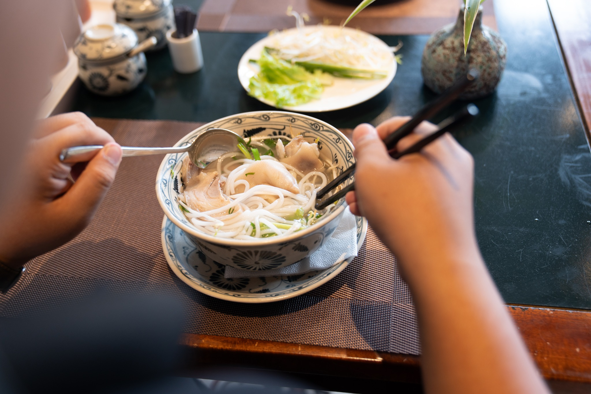 Tourists experience local cuisine in Tay Ninh