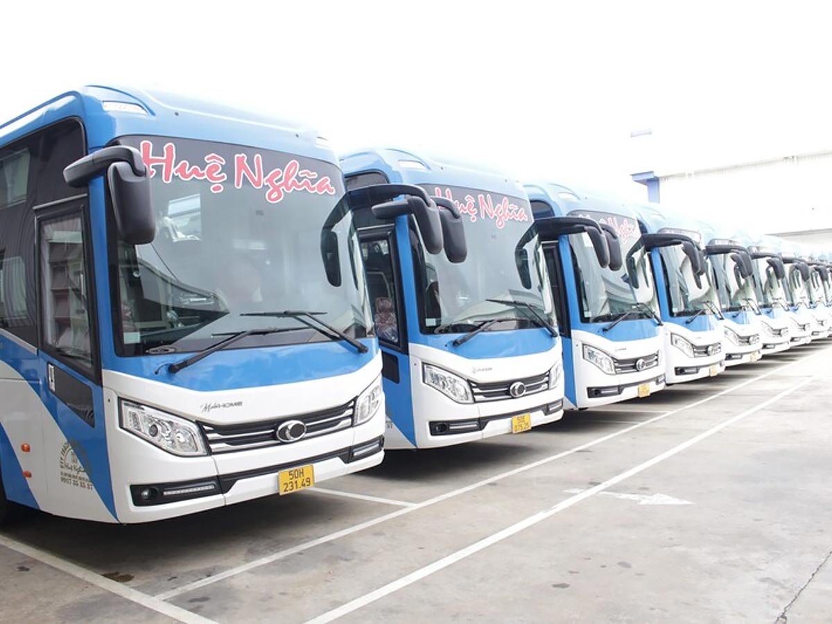 Nhà xe Huệ Nghĩa hỗ trợ đón khách tại khu vực trung tâm Vũng Tàu. (Nguồn sưu tầm)