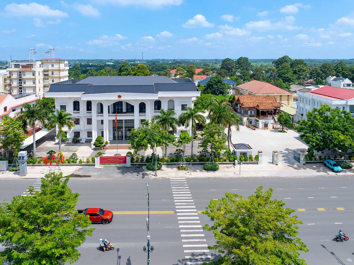 Huyện Tân Châu thuộc phía Bắc tỉnh Tây Ninh, nằm giáp biên giới Campuchia. (Nguồn sưu tầm)