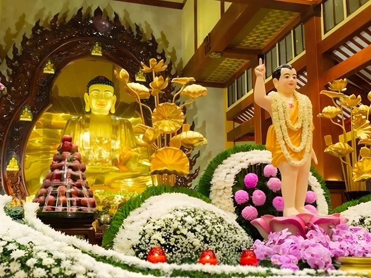 Ngày lễ Phật Đản được xác định là ngày rằm tháng 4 hằng năm