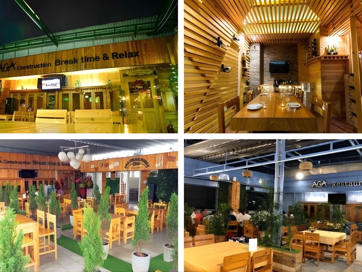 Không gian ẩm thực đồng quê Tây Ninh thường hướng đến sự thoáng mát và thư giãn