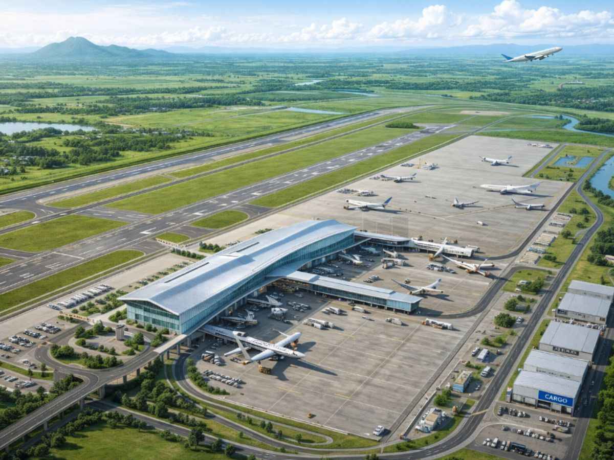 Ảnh minh họa tổng quan quy hoạch dự án sân bay Tây Ninh