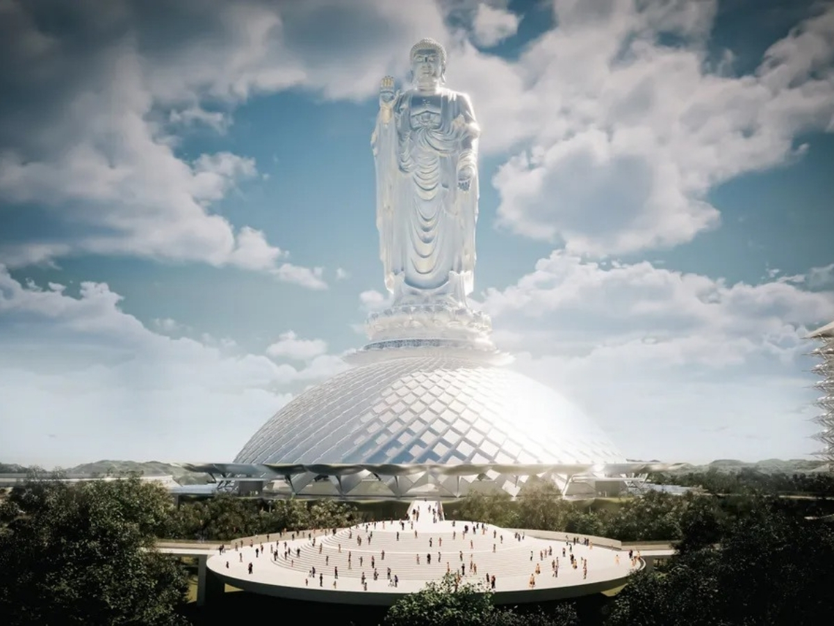 Tượng phật Như Lai hứa hẹn sẽ trở thành biểu tượng mới của Am Tiên