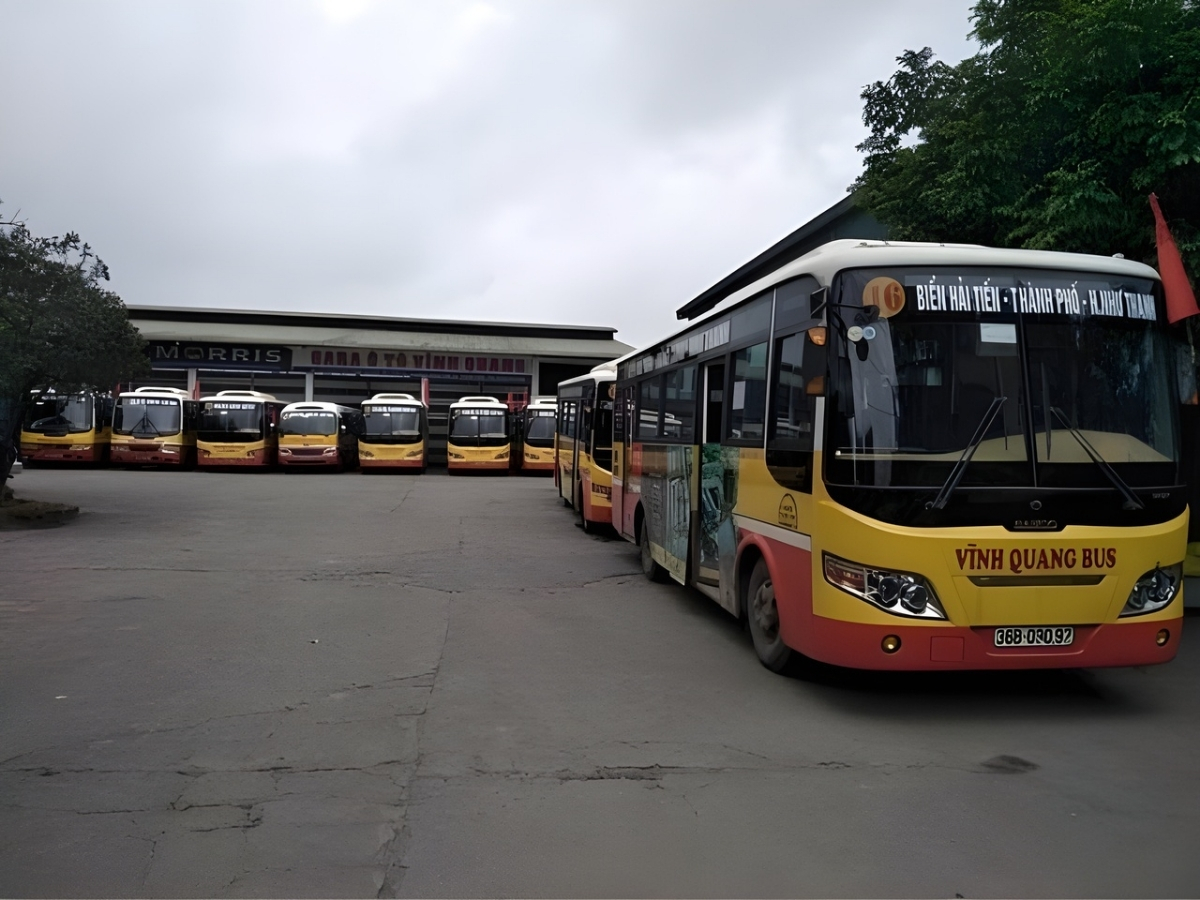 Công ty TNHH Vĩnh Quang là 1 trong 5 hãng xe bus Thanh Hóa.