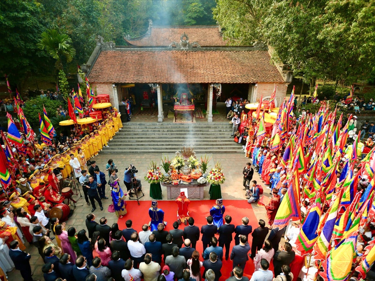 Lễ hội Đền Bà Triệu giúp gắn kết cộng đồng đồng thời bày tỏ lòng biết ơn đối với nữ anh hùng dân tộc.