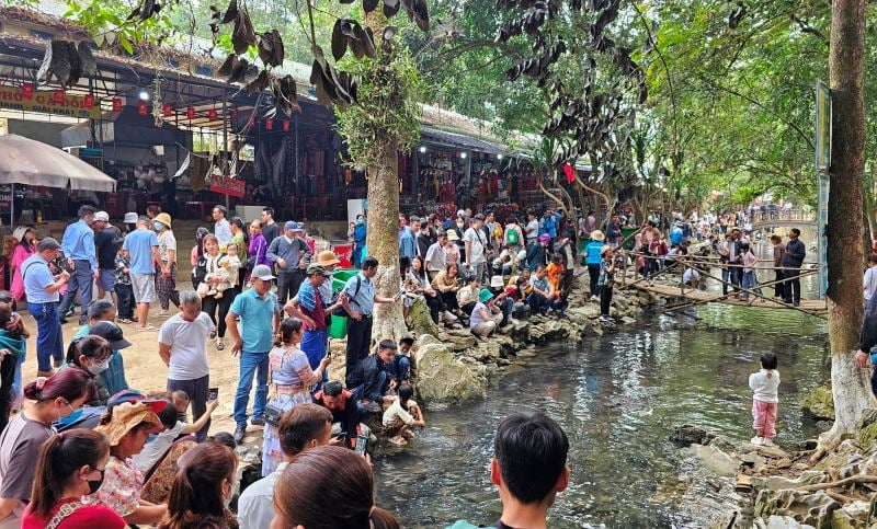 Lễ hội rước cá thần đầu xuân ở Thanh Hóa.