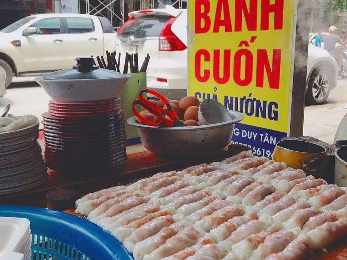 Quán bánh cuốn Trung Hoa nổi tiếng ở trung tâm Thanh Hóa.