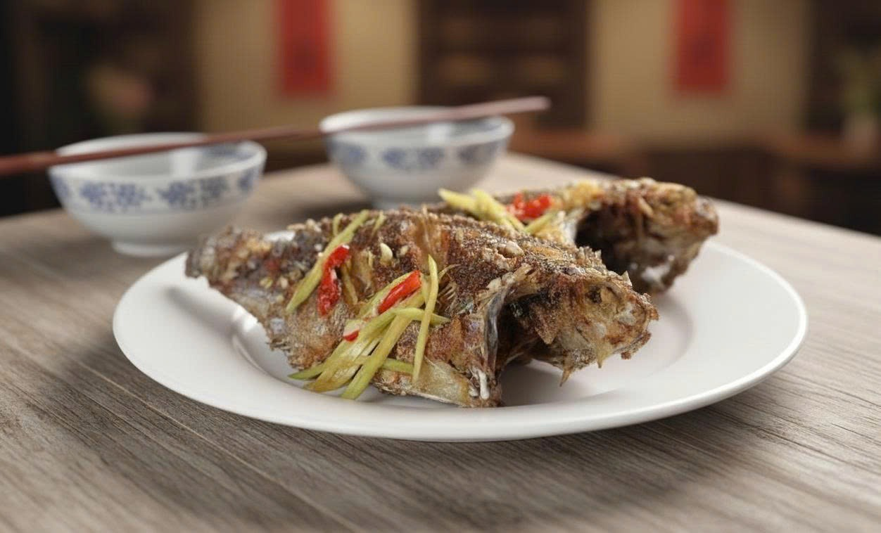 Hương vị thơm ngon của cá rô Đầm Sét.