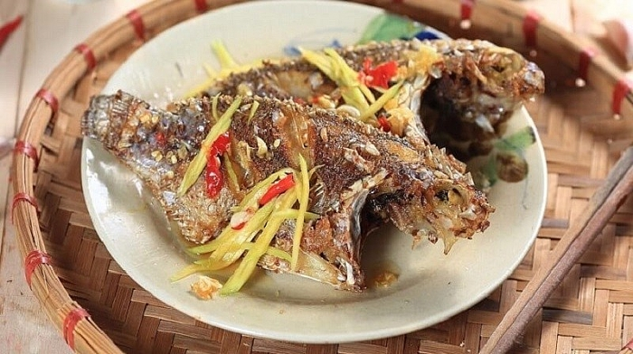 Thịt cá rô Đầm Sét ngọt và dày hơn so với nhiều loại cá rô khác tại các vùng nước ngọt khác.