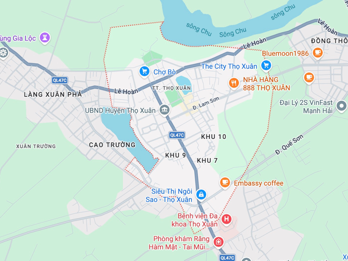 Xã Thọ Xuân có lợi thế về vị trí khi nằm ở phía tây bắc của trung tâm tỉnh Thanh Hóa.