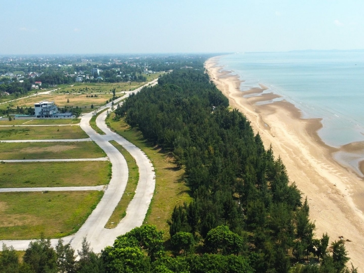 Biển Tiên Trang là địa danh nổi tiếng tại Quảng Xương.