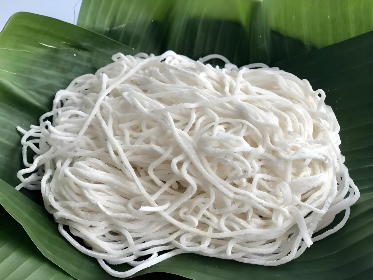 Sợi cháo canh là điều làm nên sự khác biệt của cháo canh Thanh Hóa.