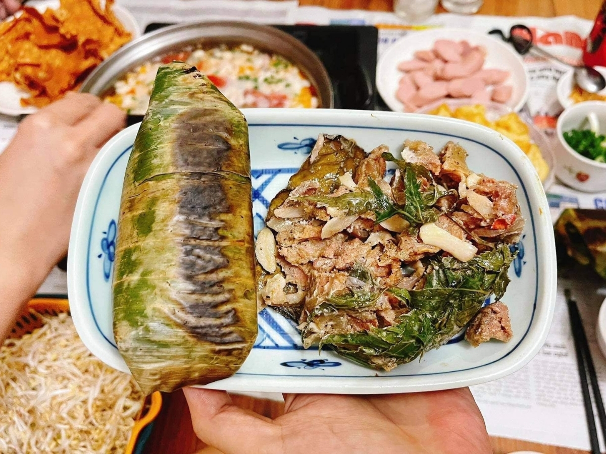 Nem nướng Thanh Hóa phù hợp cho các mâm cỗ.