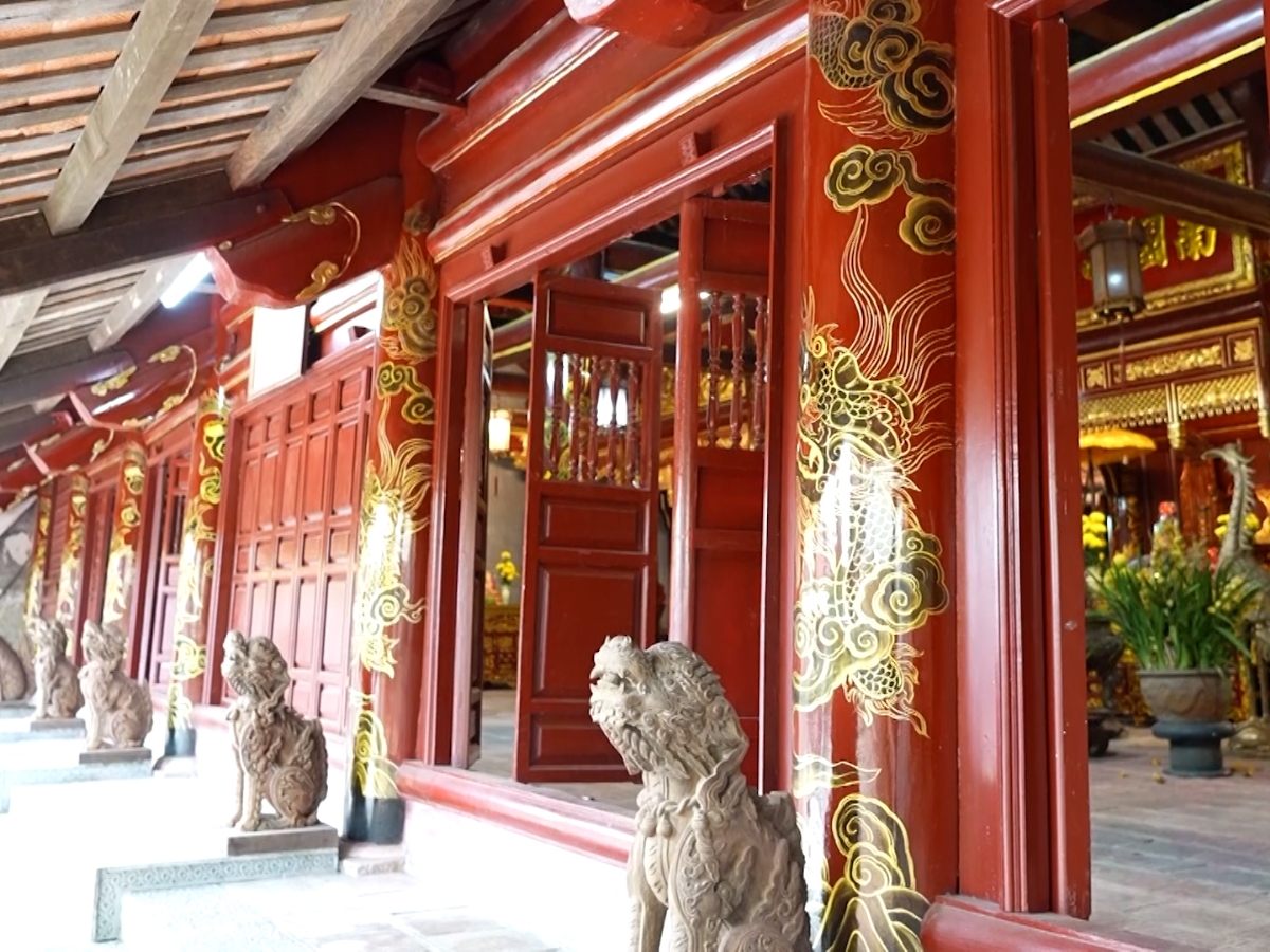 Thái miếu Hậu Lê được xây dựng từ thời Lê Sơ và đến nay đã có hàng trăm năm lịch sử.