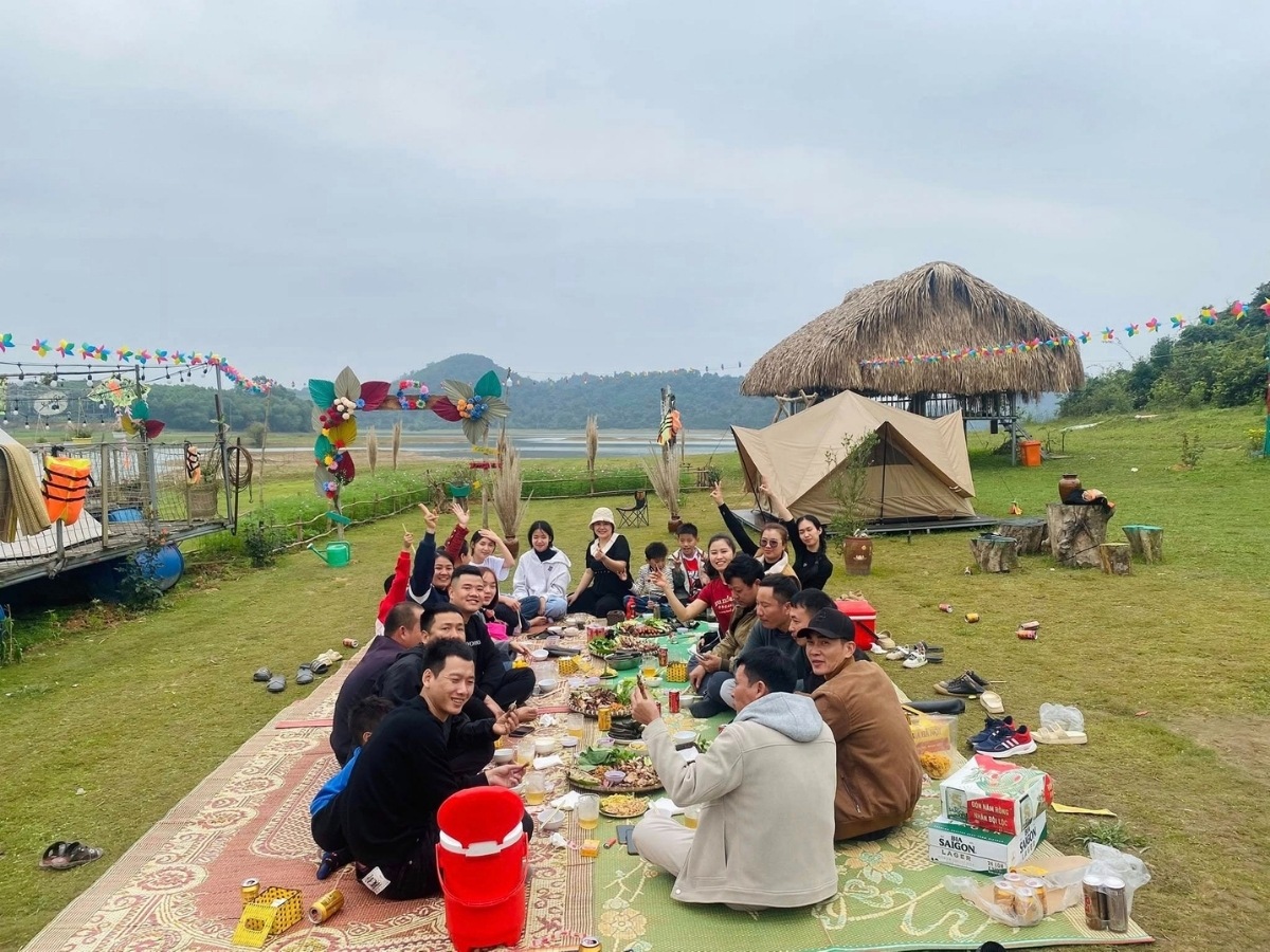 Trải nghiệm homestay và các hoạt động tại xã Xuân Thái.
