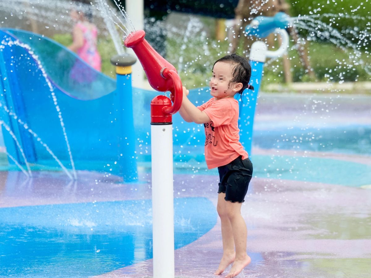 Nhiều trò chơi tại Sun World Sam Son quy định chiều cao tối thiểu đảm bảo an toàn cho trẻ