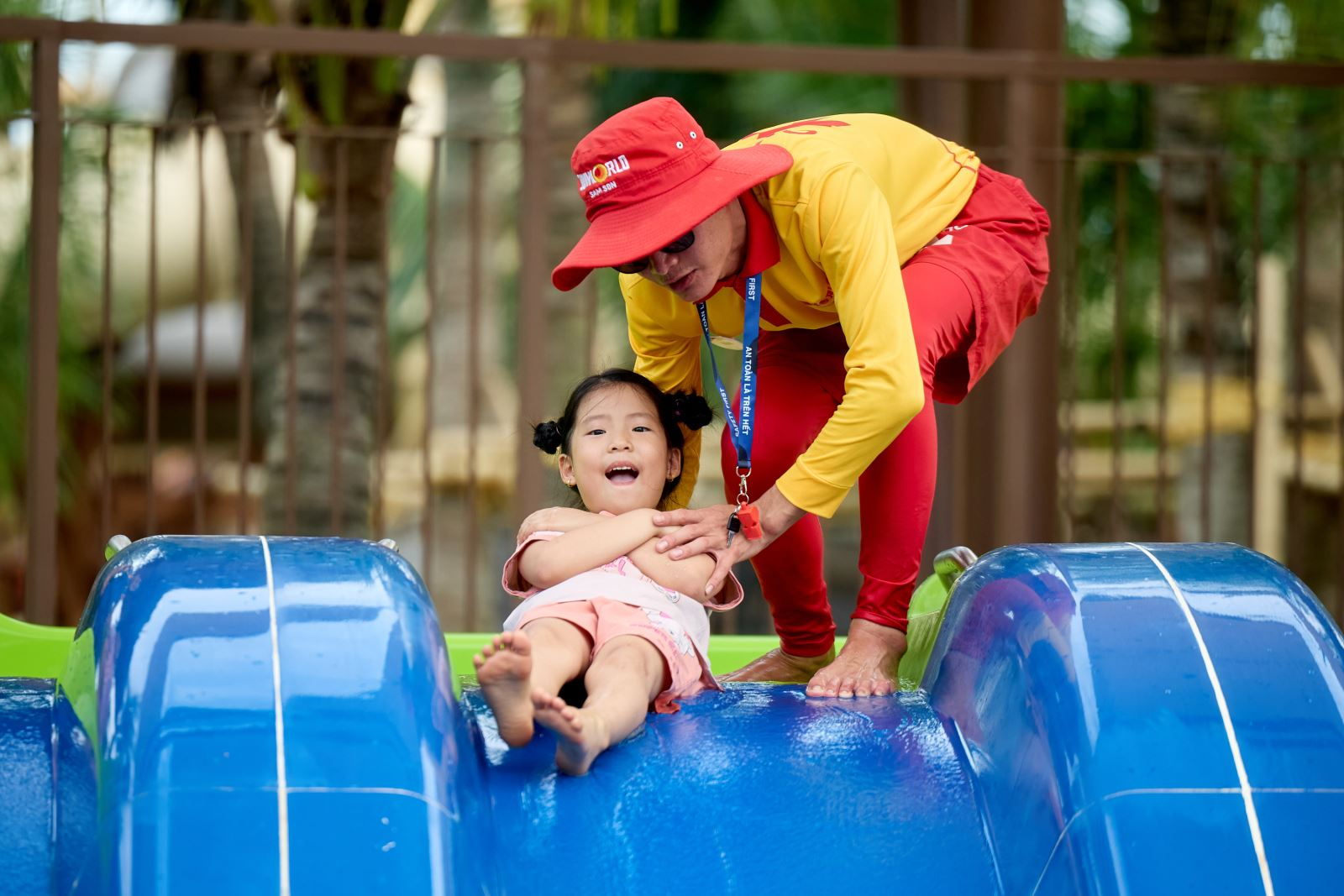 Sun World Sam Son thiết kế khu vực an toàn, dành riêng cho các bạn nhỏ.
