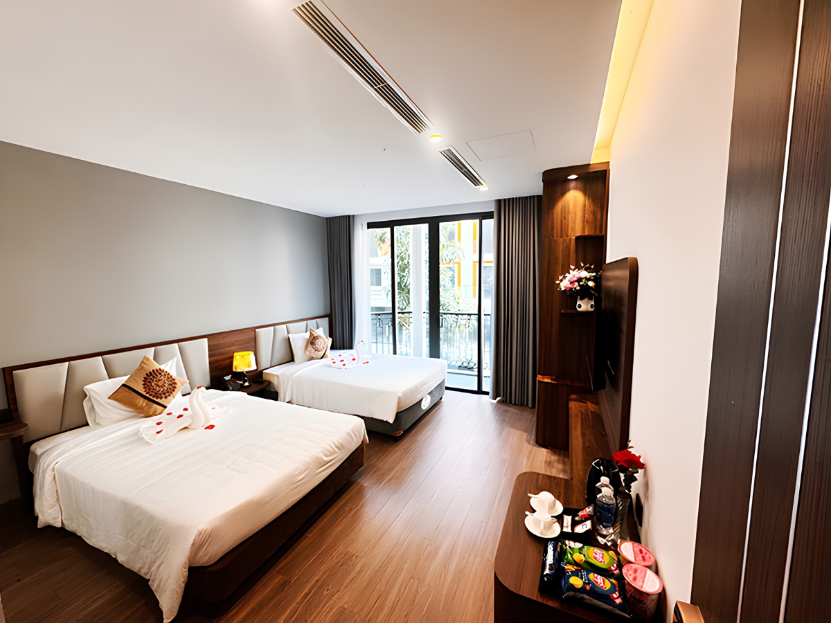 Hình ảnh phòng nghỉ tại khách sạn Long Anh Sea.