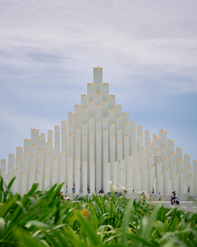 Thiết kế Tháp Tam Thắng gợi nhớ những giá trị lịch sử và văn hóa sâu sắc