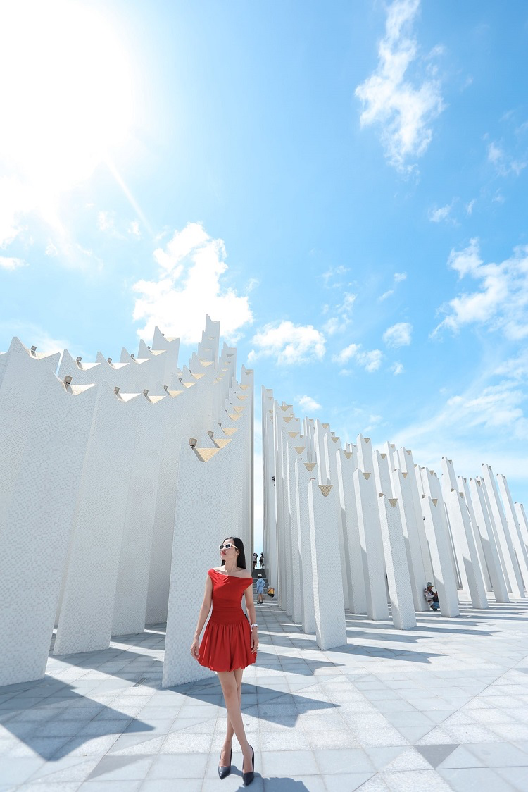 Đa dạng góc chụp ảnh “hot trend” từ Tháp Tam Thắng