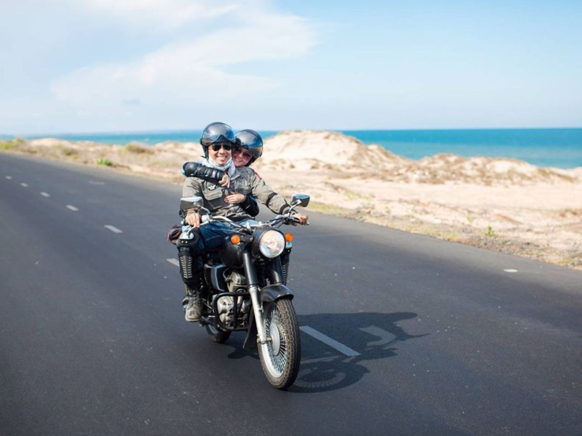 Di chuyển bằng xe máy ở Vũng Tàu thuận tiện