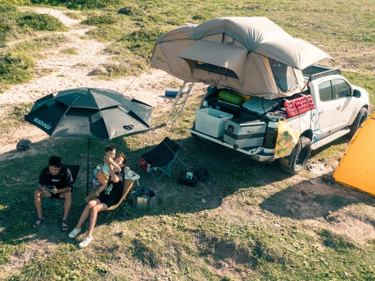 Các điểm cắm trại Vũng Tàu không cách xa trung tâm, dễ đi, tuyến đường đẹp