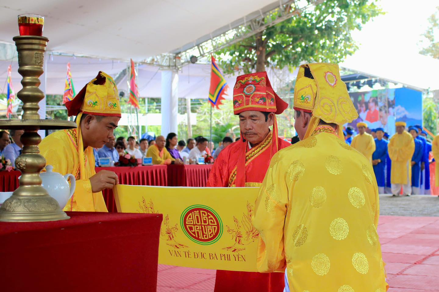 Lễ giỗ Bà Phi Yến được tổ chức trang trọng tại An Sơn Miếu