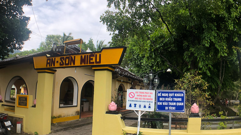 An Sơn Miếu là nơi thờ phụng Bà Phi Yến