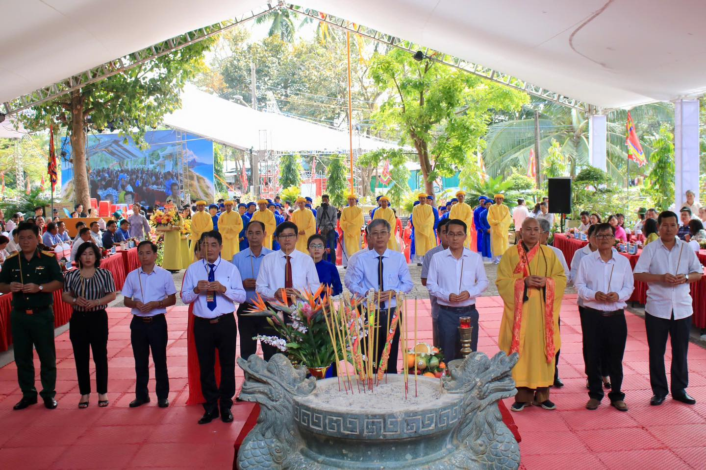 Lễ giỗ Bà Phi Yến được tổ chức vào tháng 10 âm lịch hằng năm