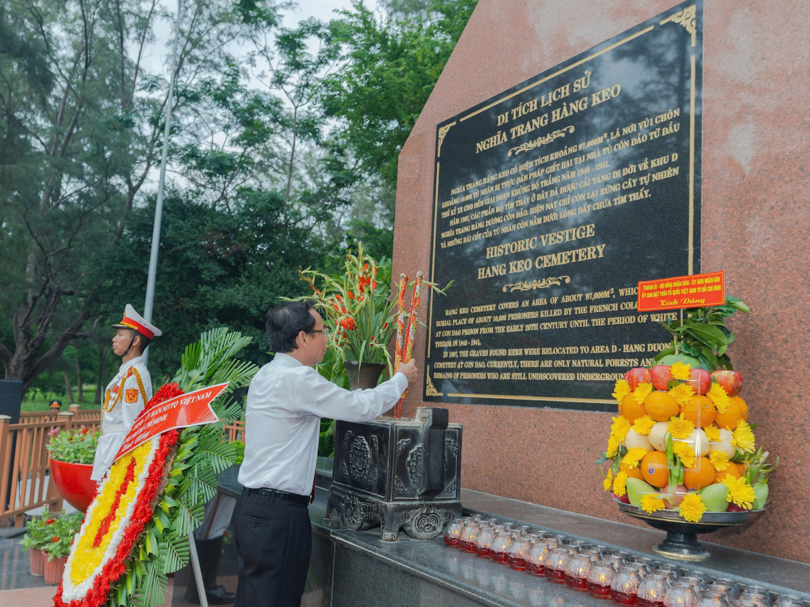 Nghĩa trang Hàng Keo là nơi lưu giữ ký ức của những người anh hùng vô danh