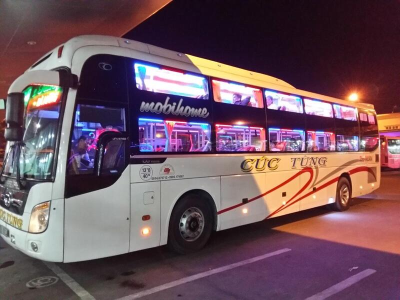 Nhà xe Cúc Tùng là lựa chọn phổ biến của nhiều du khách đi từ Phan Thiết đến Vũng Tàu