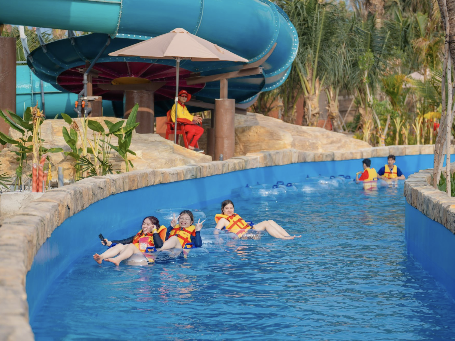 Sông lười là một trong những góc check in Sun World Vung Tau đẹp nhất.