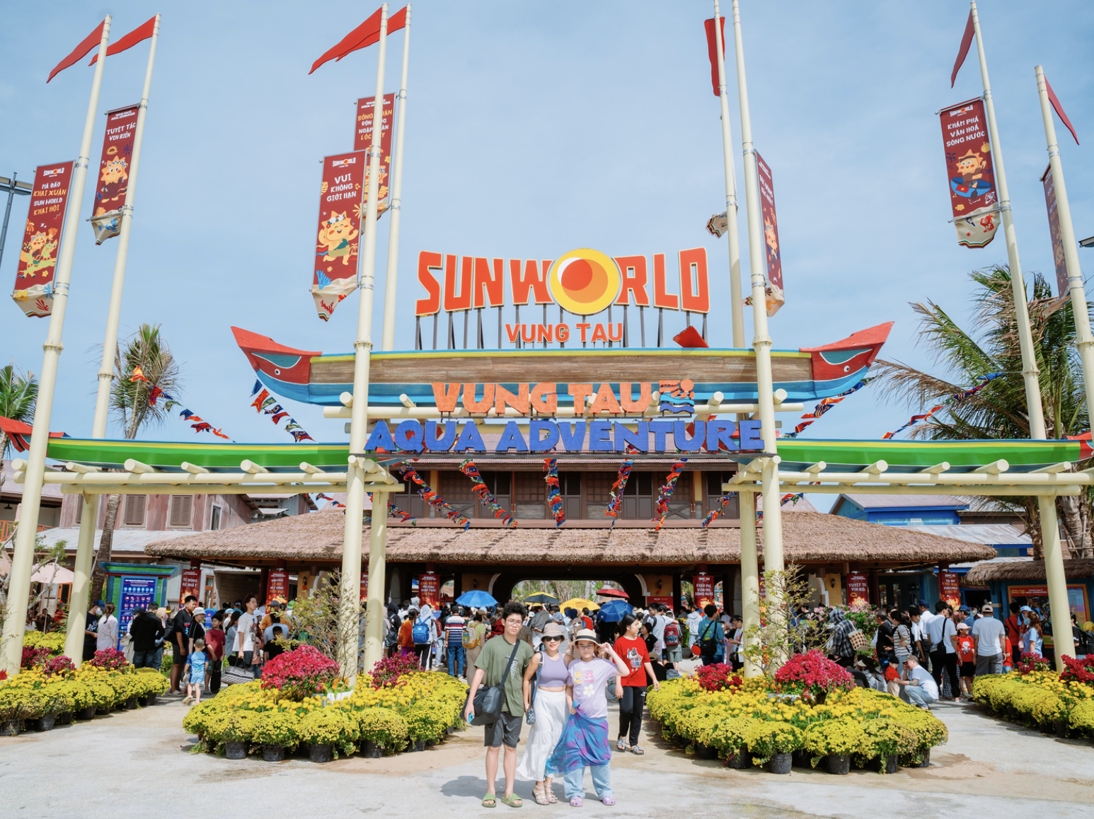 Sun World Vung Tau gây ấn tượng với phân khu công viên nước quy mô lên đến 15 ha.