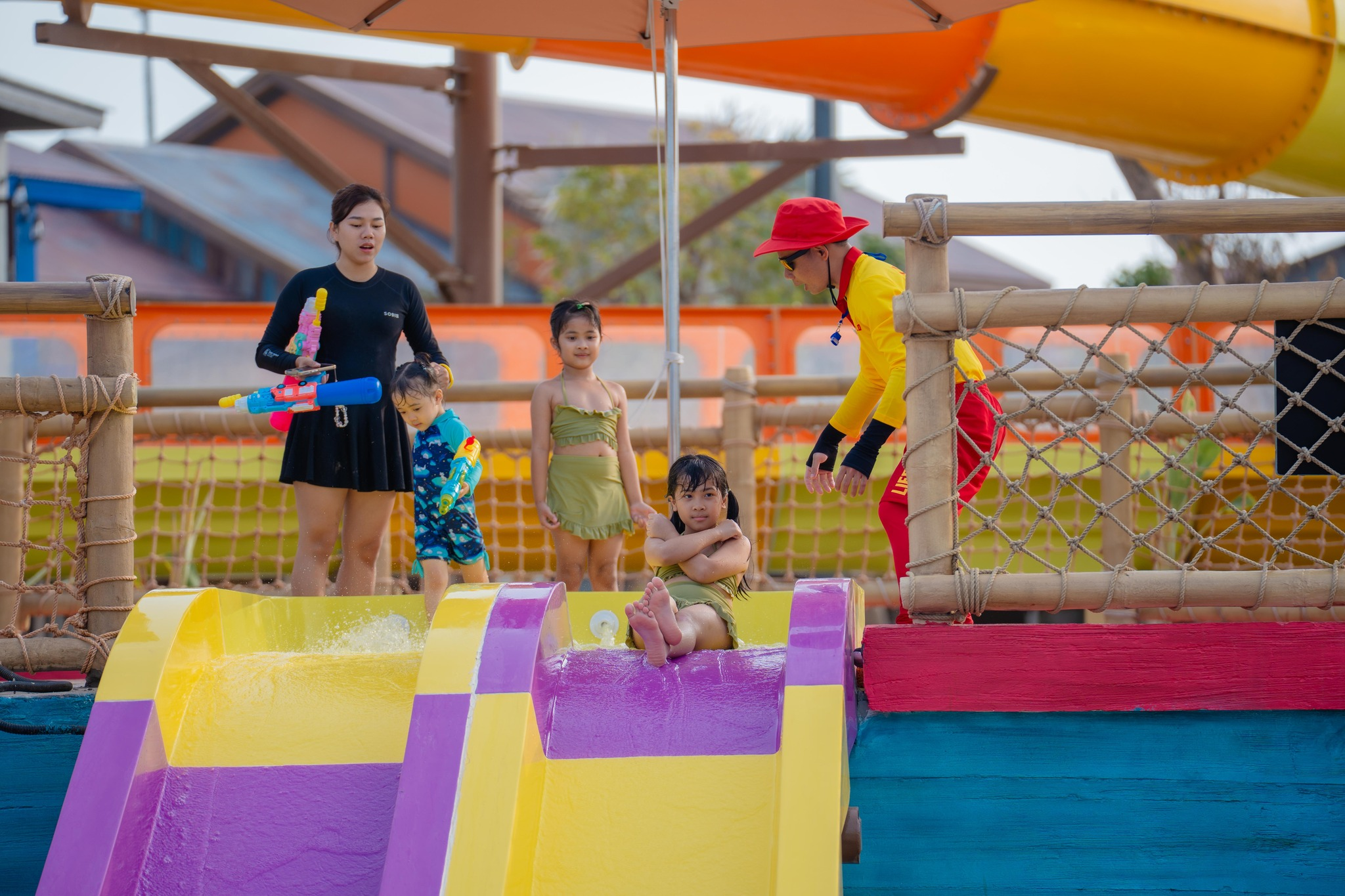 Sun World Vung Tau là khu vui chơi được thiết kế an toàn cho trẻ em.