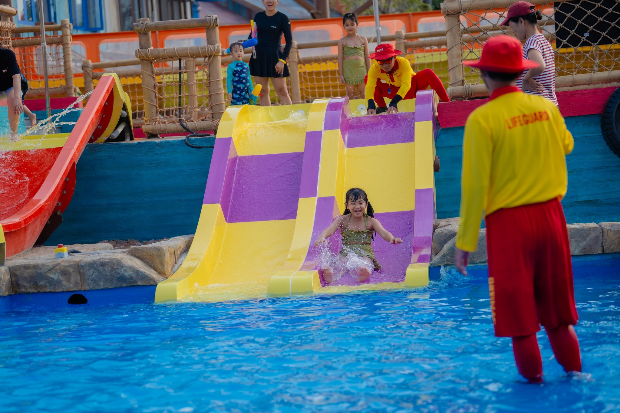 Sun World Vung Tau thiết kế khu vực vui chơi an toàn dành riêng cho trẻ em.