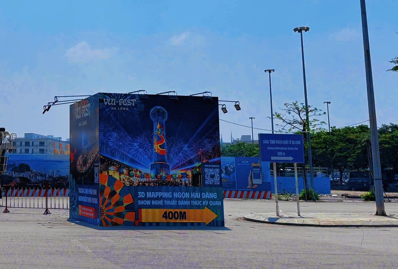 Biển chỉ dẫn vào VUI-Fest Ha Long